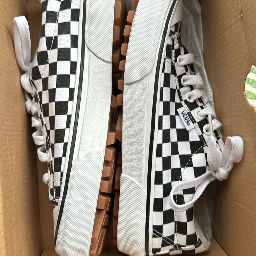 Checkerboard Vans
